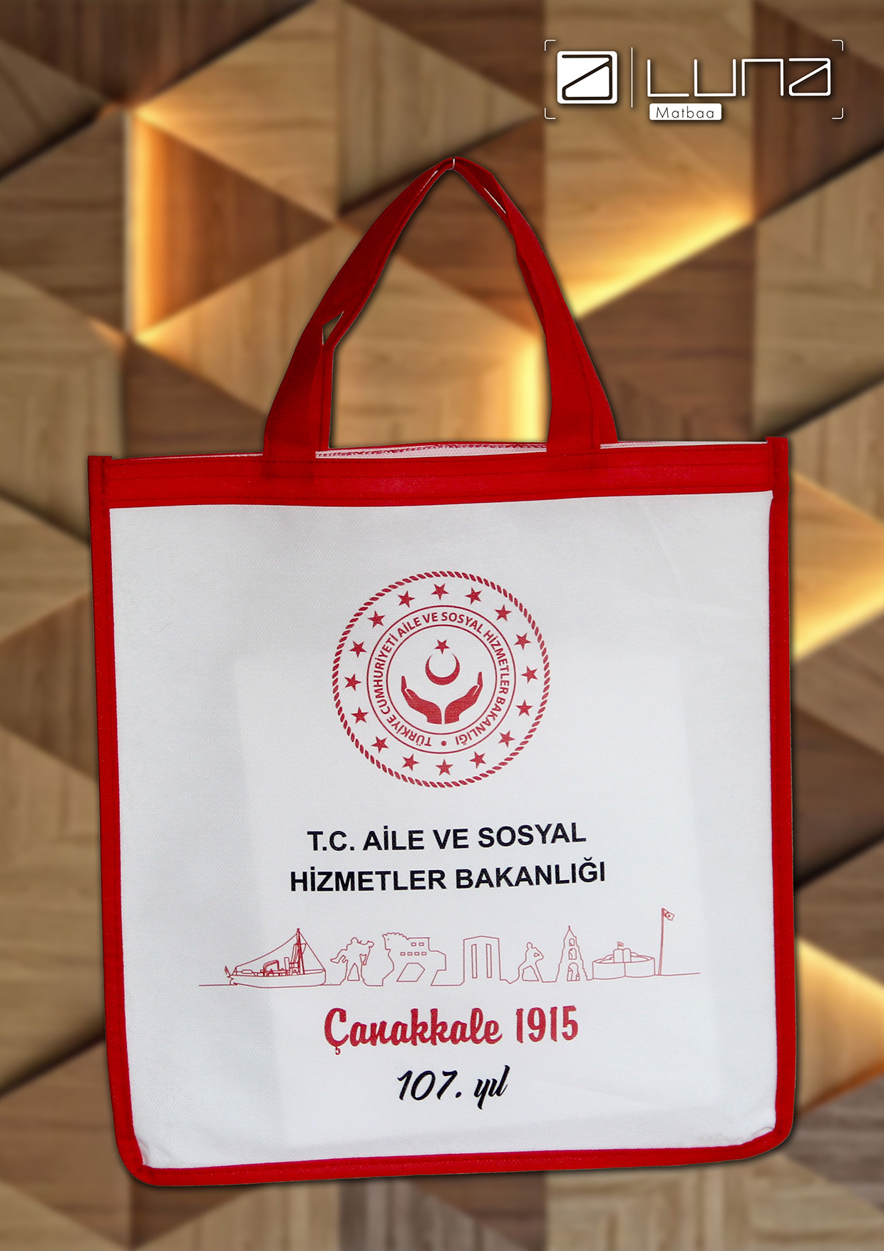 Tela (Nonwooven) Çanta Tasarımı & Üretimi